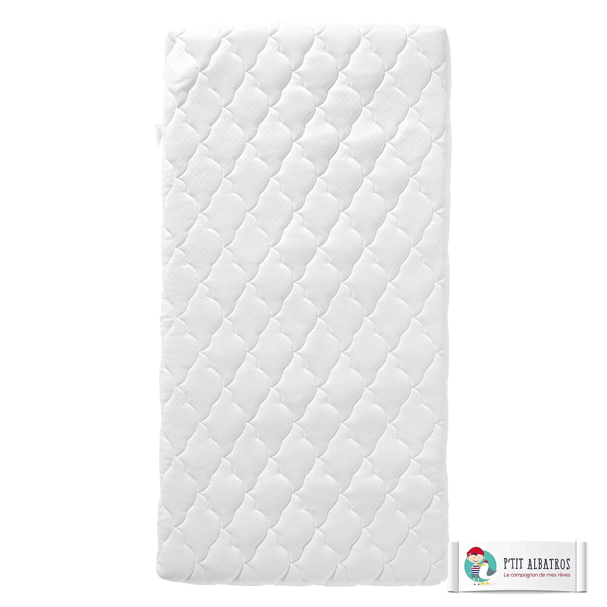 Matelas bébé Champion blanc, P'TIT ALBATROS