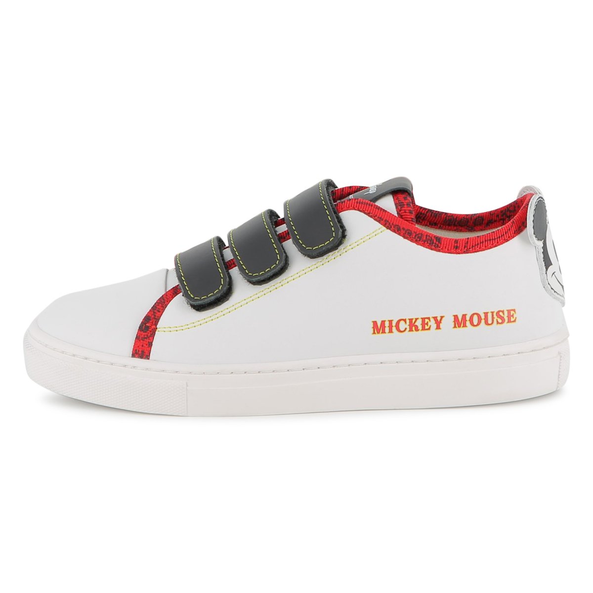 Baskets en cuir de vache blanc, MARC JACOBS