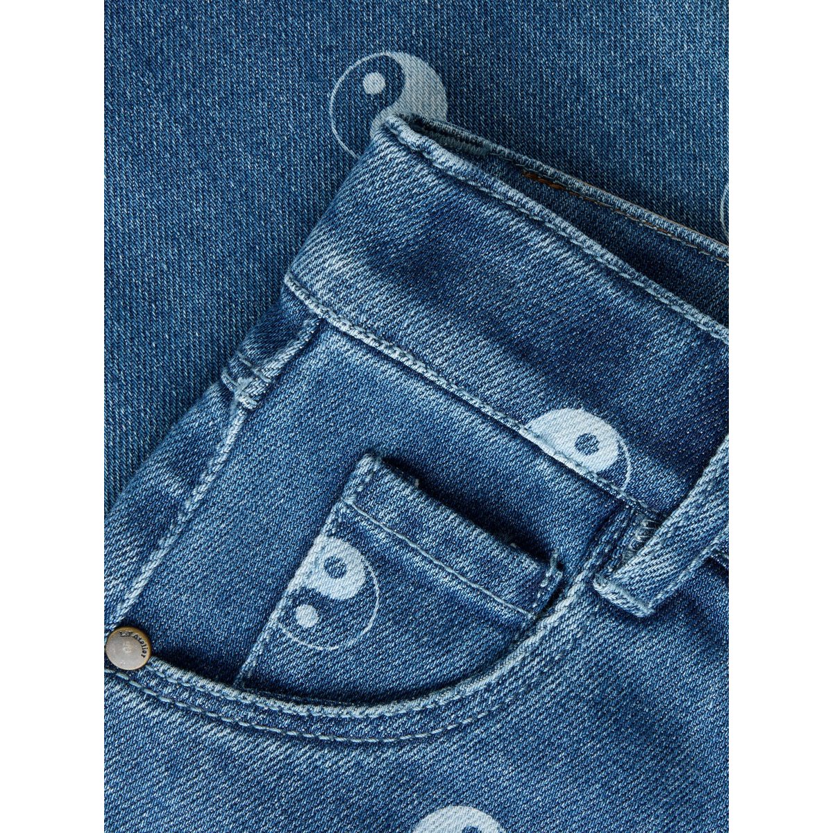 Jean Loose Fit bleu - dark blue denim1, NAME IT