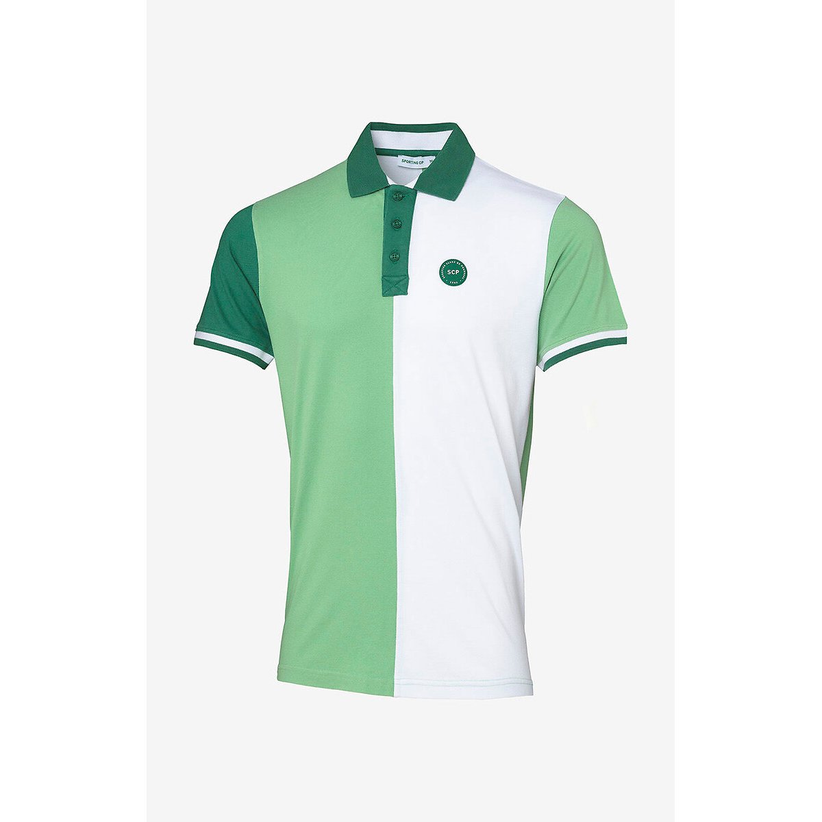 Polo Colorblack Light Green, Sporting Clube de Portugal verde/branco, SPORTING CLUBE DE PORTUGAL