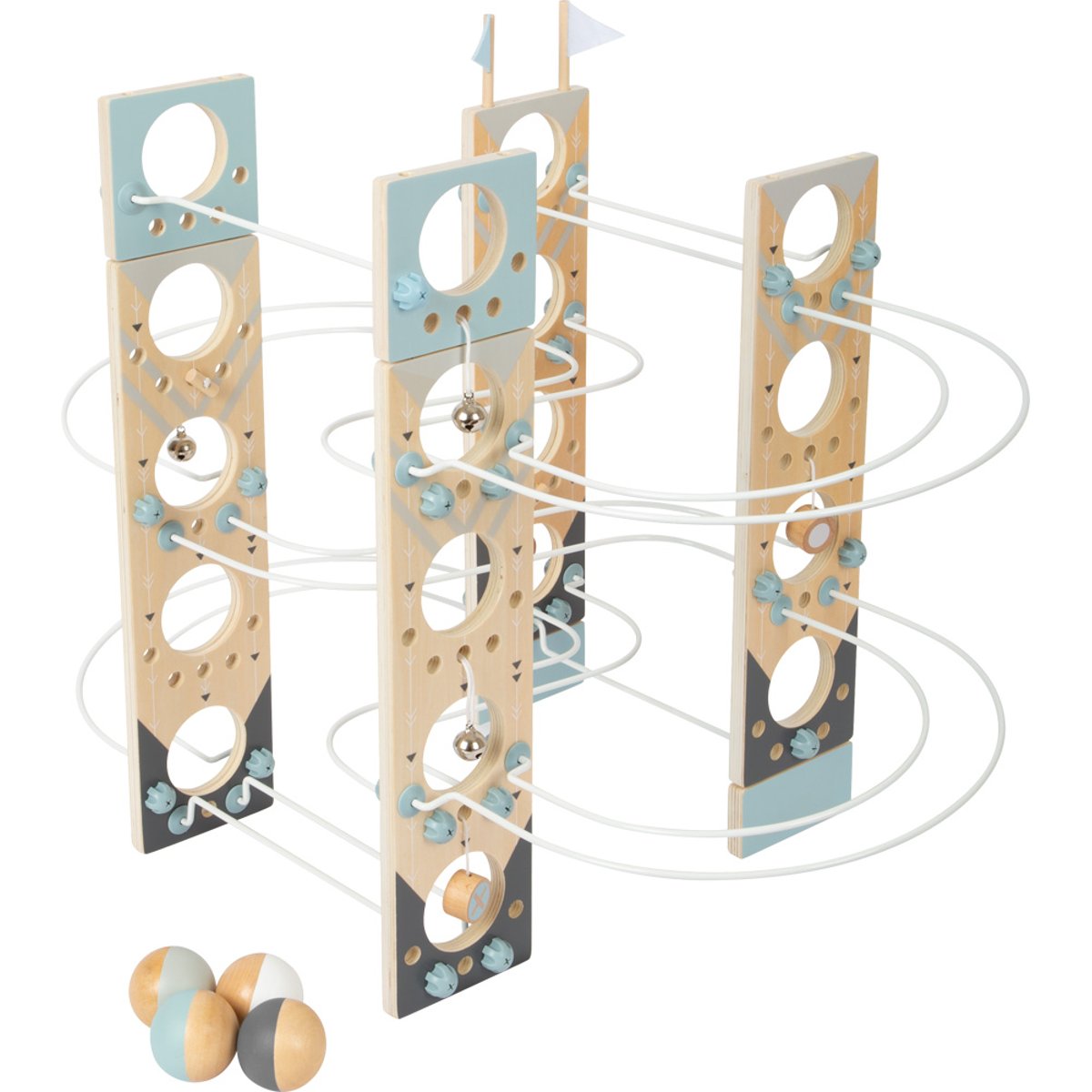 Circuit à boules modulaire beige, SMALL FOOT COMPANY