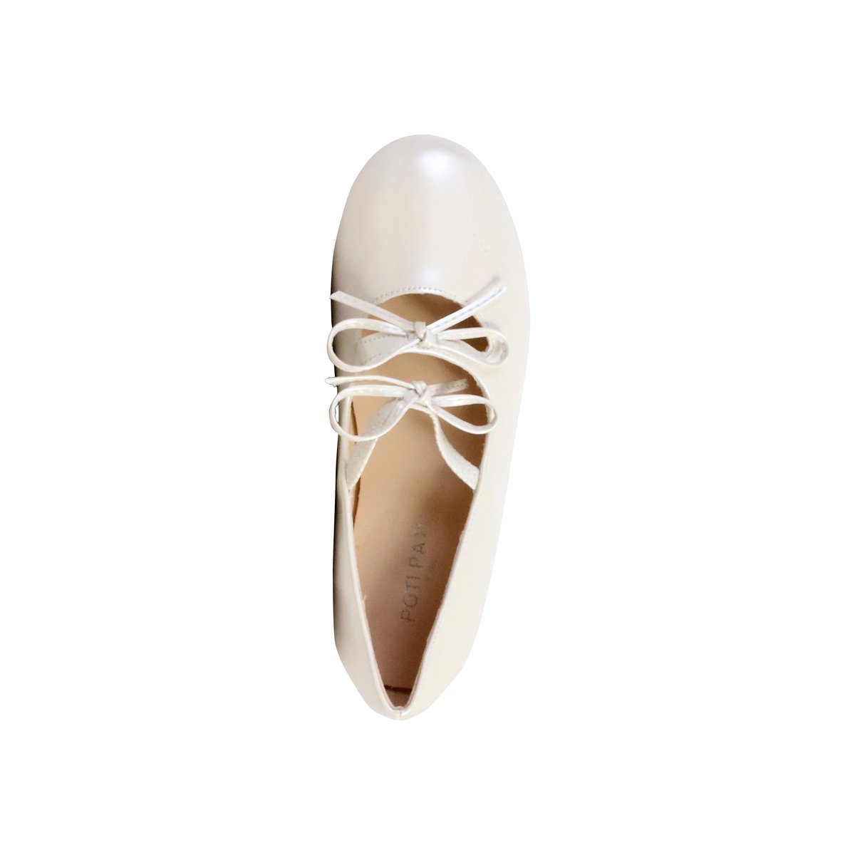Ballerine à Elastiques Super Mode blanc, ENZA NUCCI