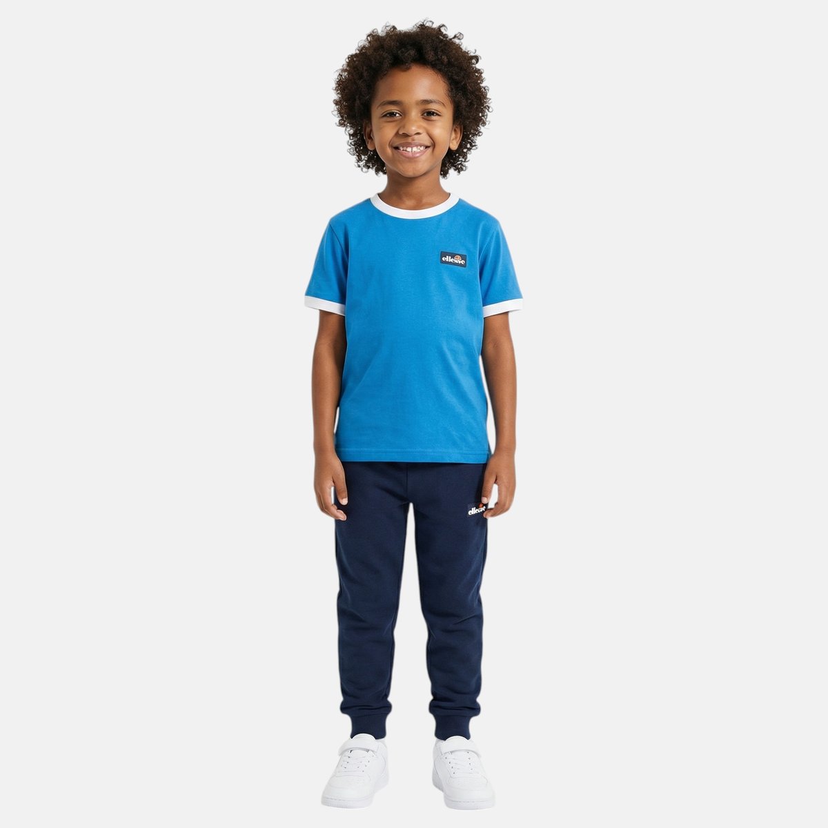 Lot de 2 t-shirts manches courtes et pantalon de jogging TEAM bleu marine, ELLESSE