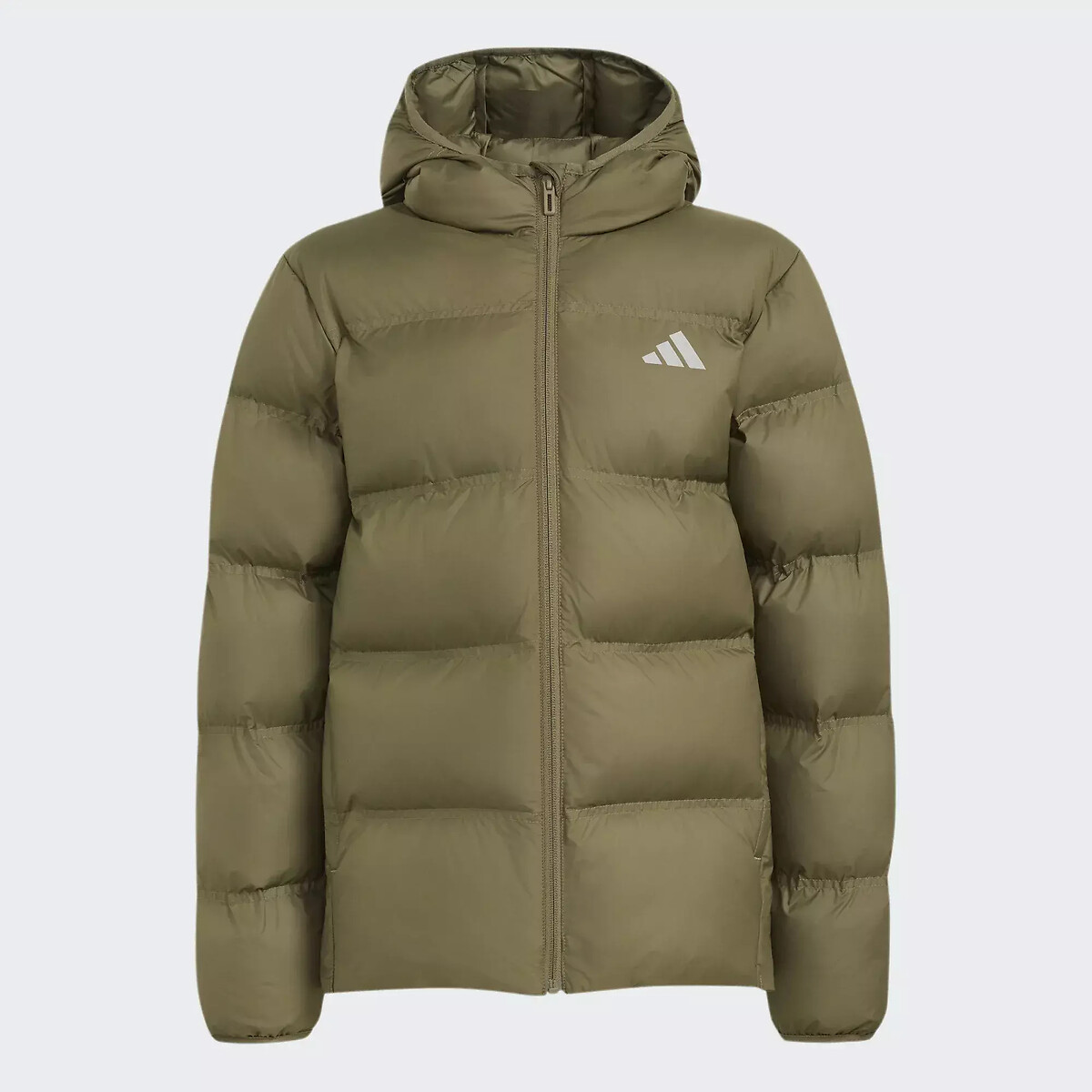 Hooded Padded Jacket khaki, ADIDAS SPORTSWEAR