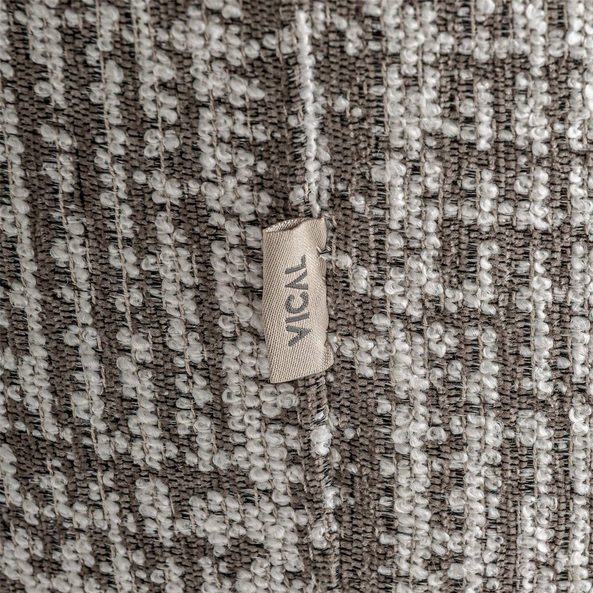 Fauteuil rotatif effet marbré gris marbré et pin brun clair, RECOLLECTION