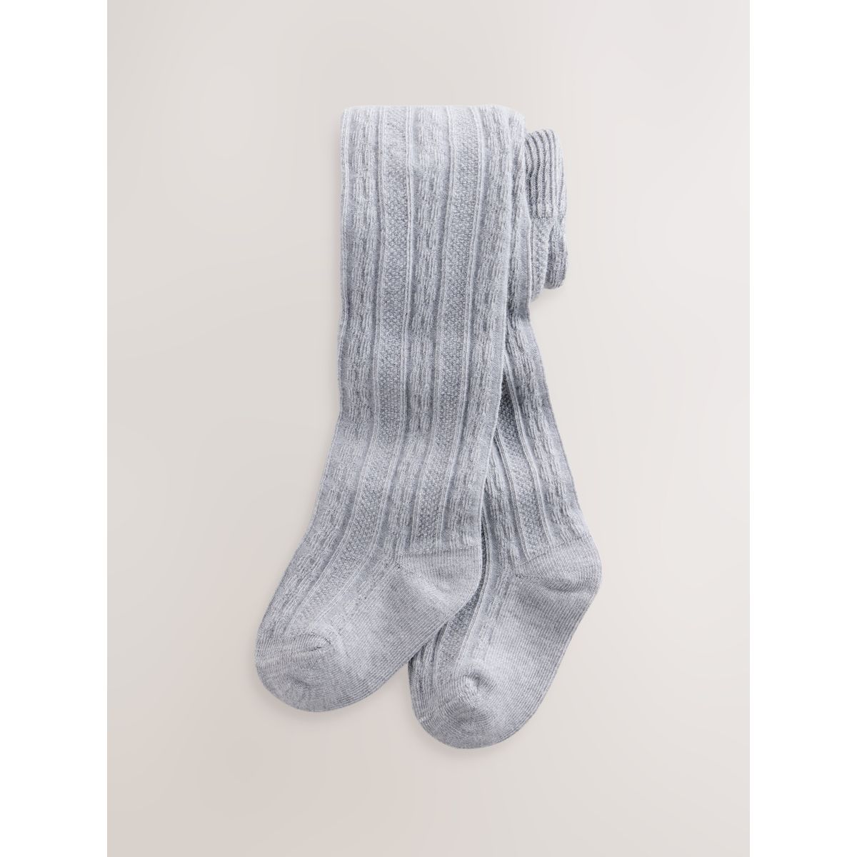 Collants torsadés bébé, lot de 3 rose et neutre, NEXT