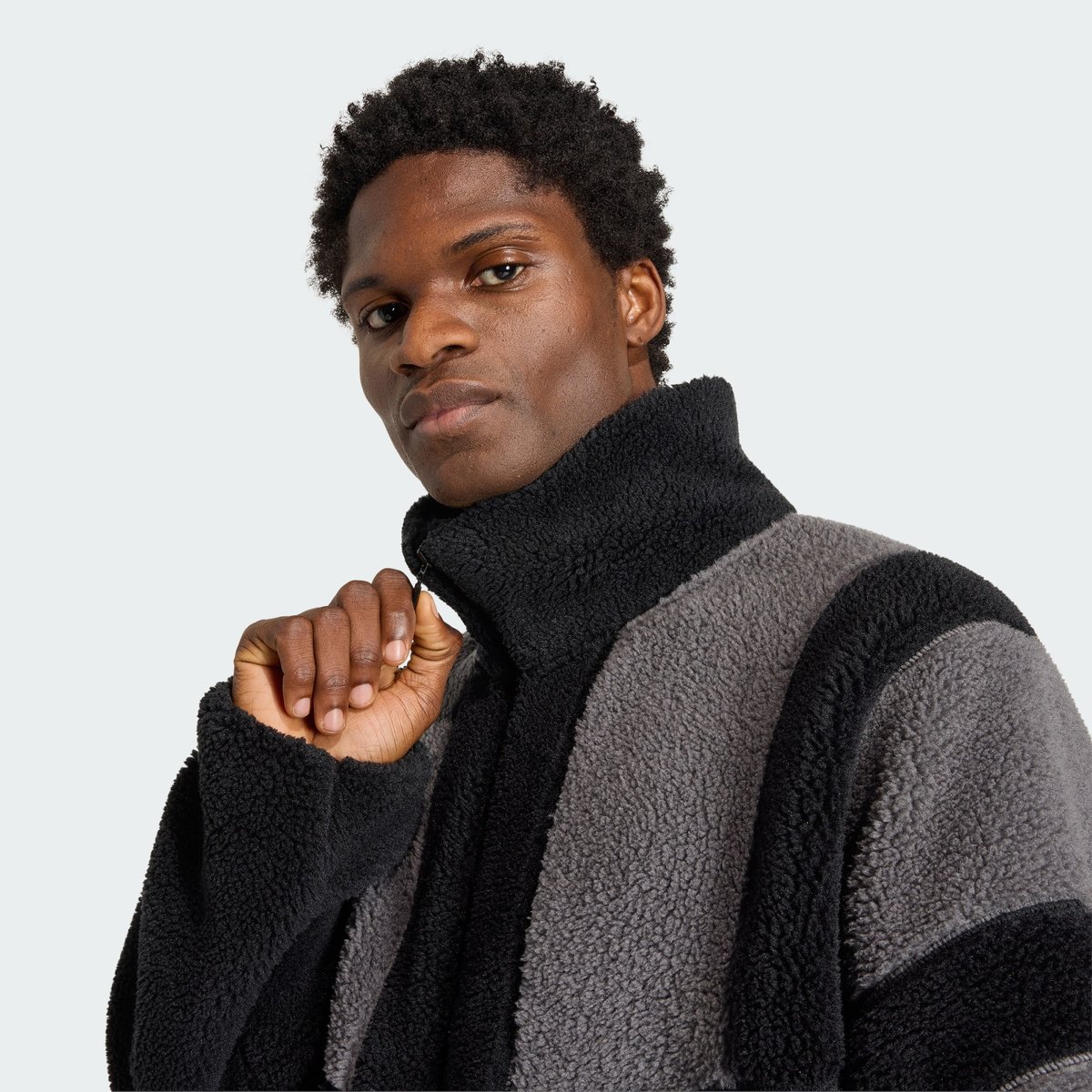 Veste De Survêtement Molleton Adicolor Blocked Veste De Survêtement Molleton Adicolor Blocked black, adidas Originals