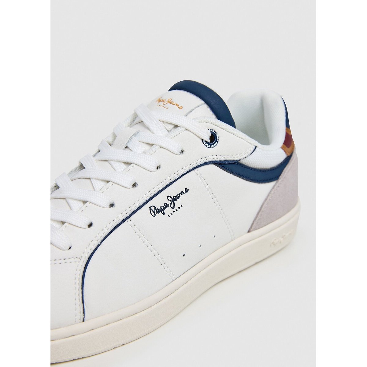 Baskets Clay Class blanc, PEPE JEANS