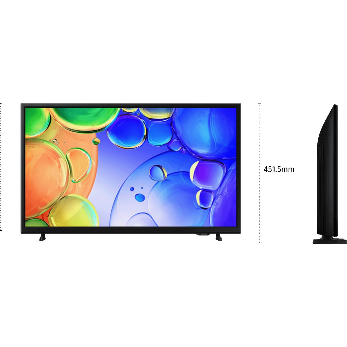 TV QLED TQ32Q5FA (2025) 32" (80 cm) 4K - Smart TV avec IA noir, SAMSUNG
