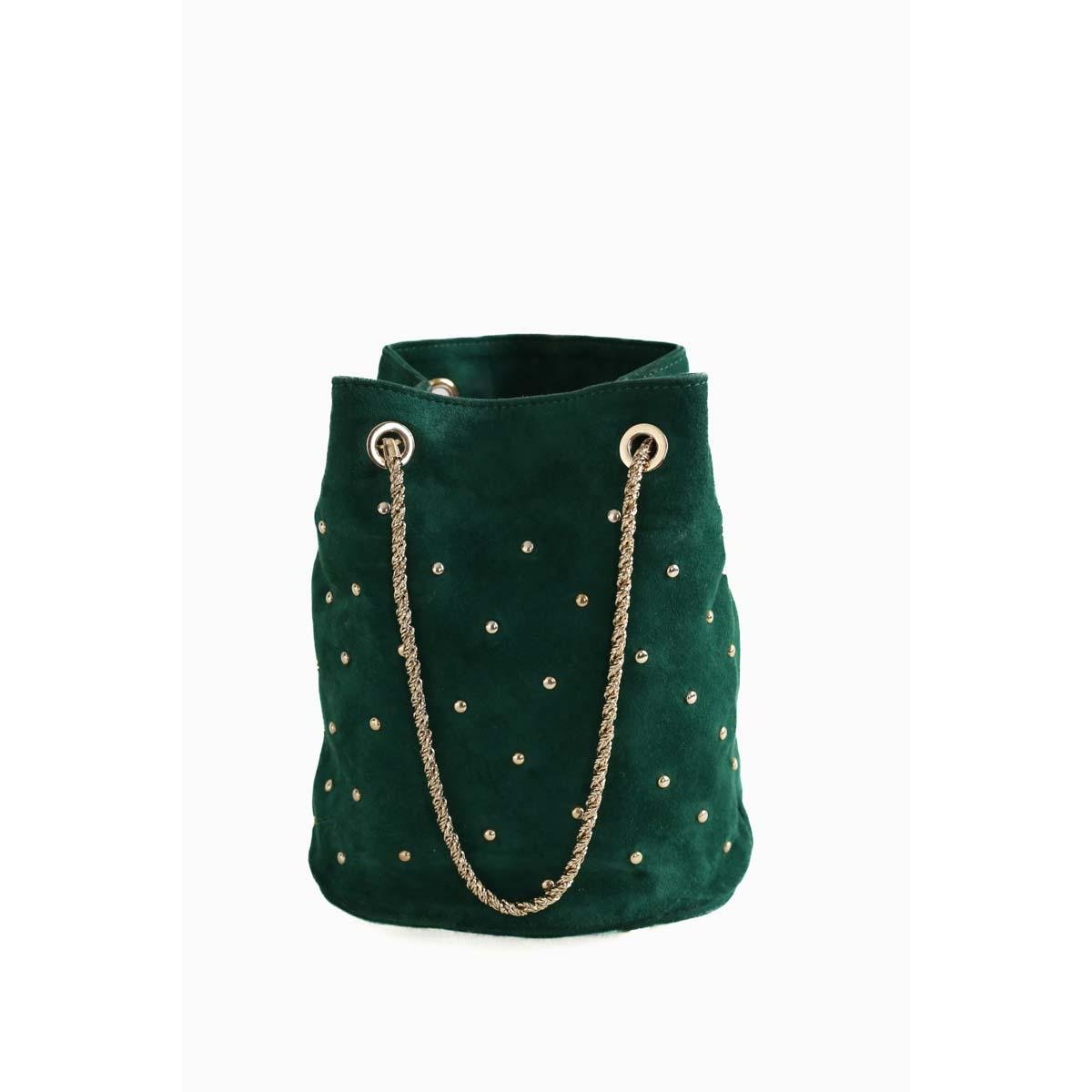 Pochette - Bon État vert, SEZANE