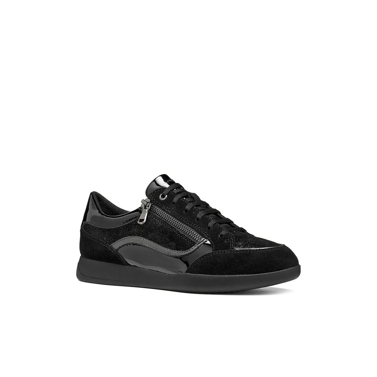 Baskets zippées et à lacets, MYRIA noir, GEOX