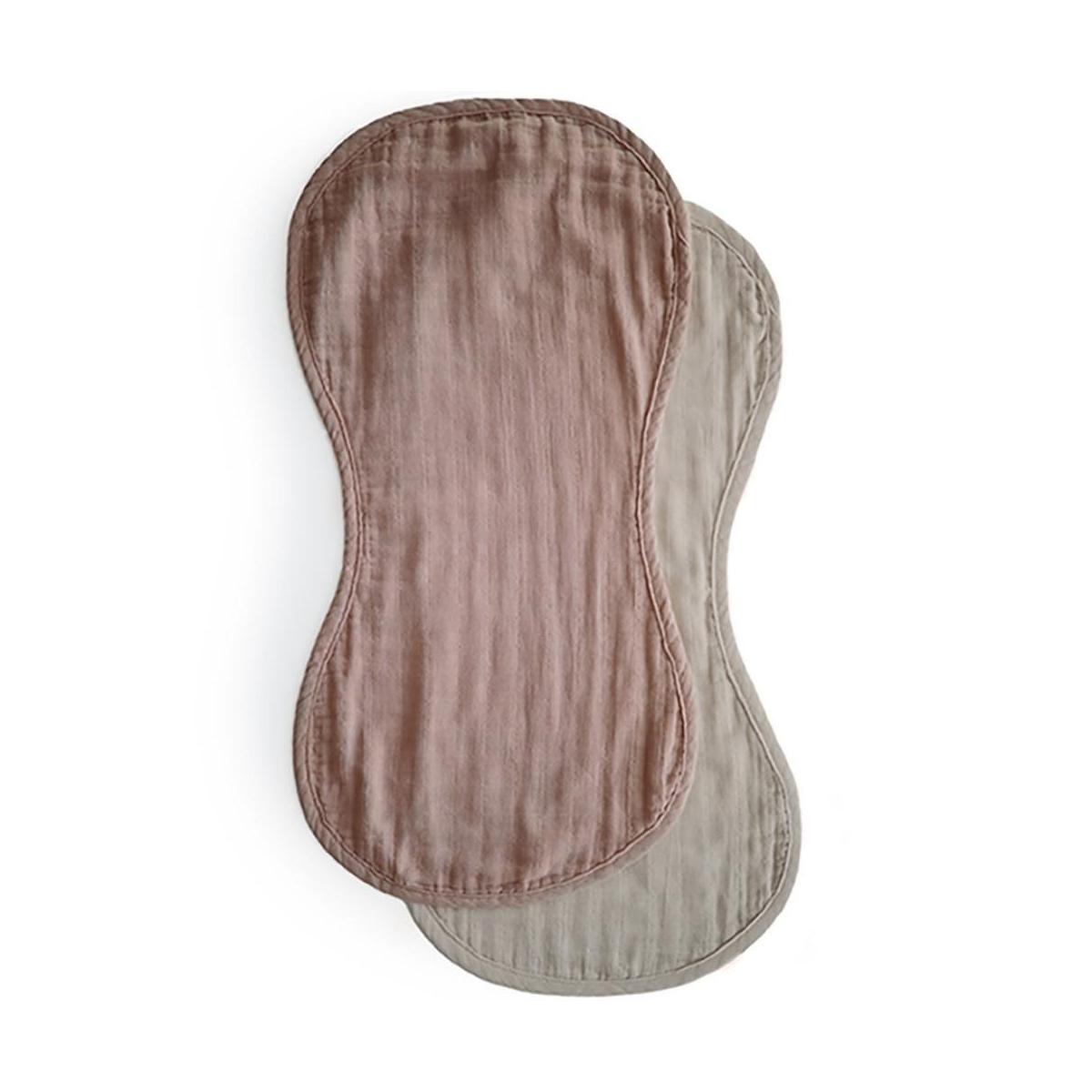 Lot de 2 protections d'épaules beige, MUSHIE