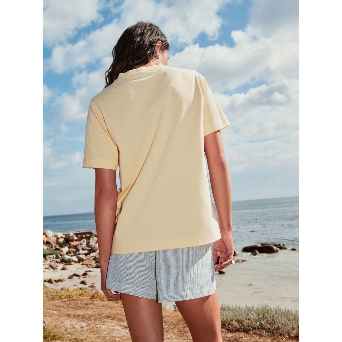 T-shirt col rond en tissu épais graphique de byron bay, NEXT
