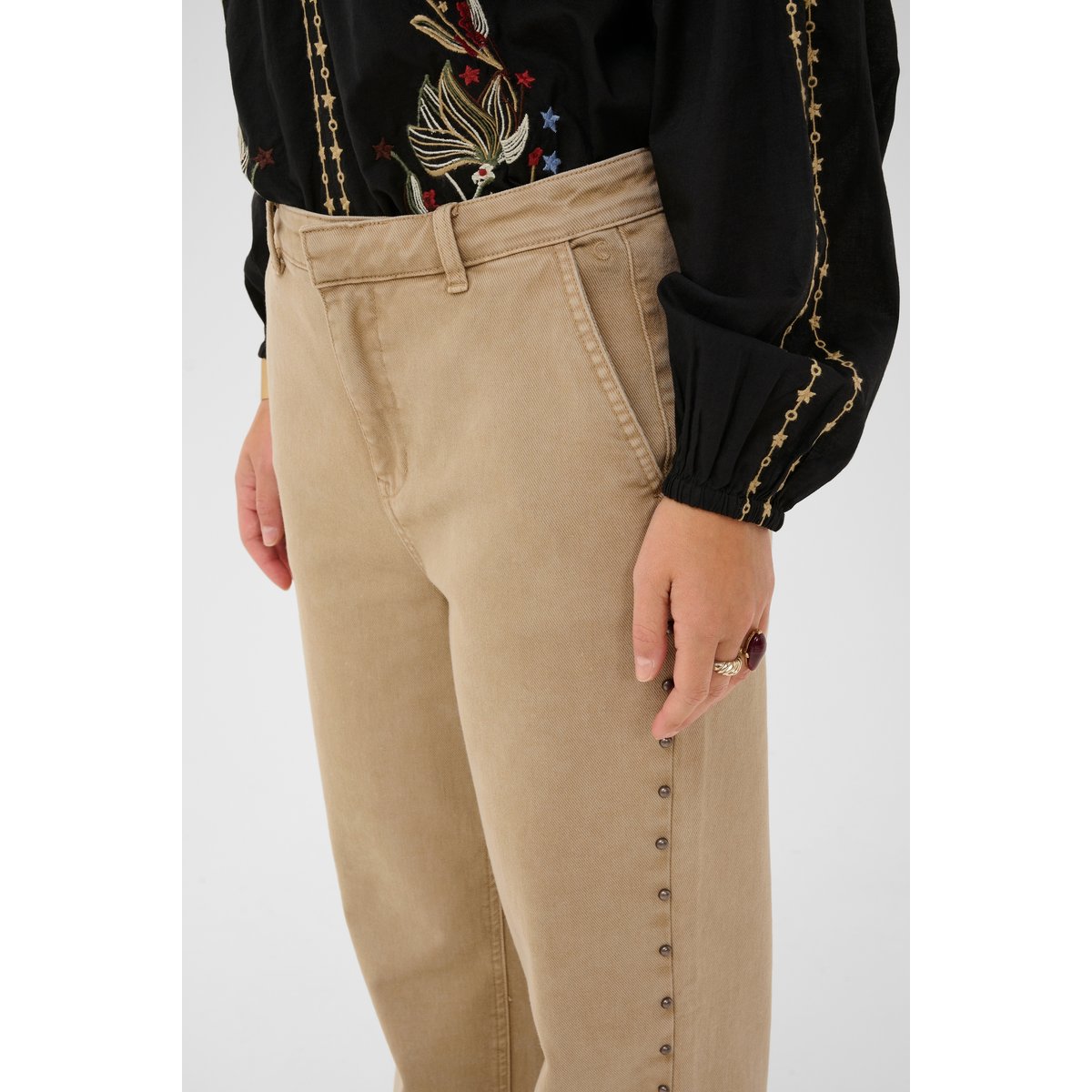 Jeans beige travertine, CREAM