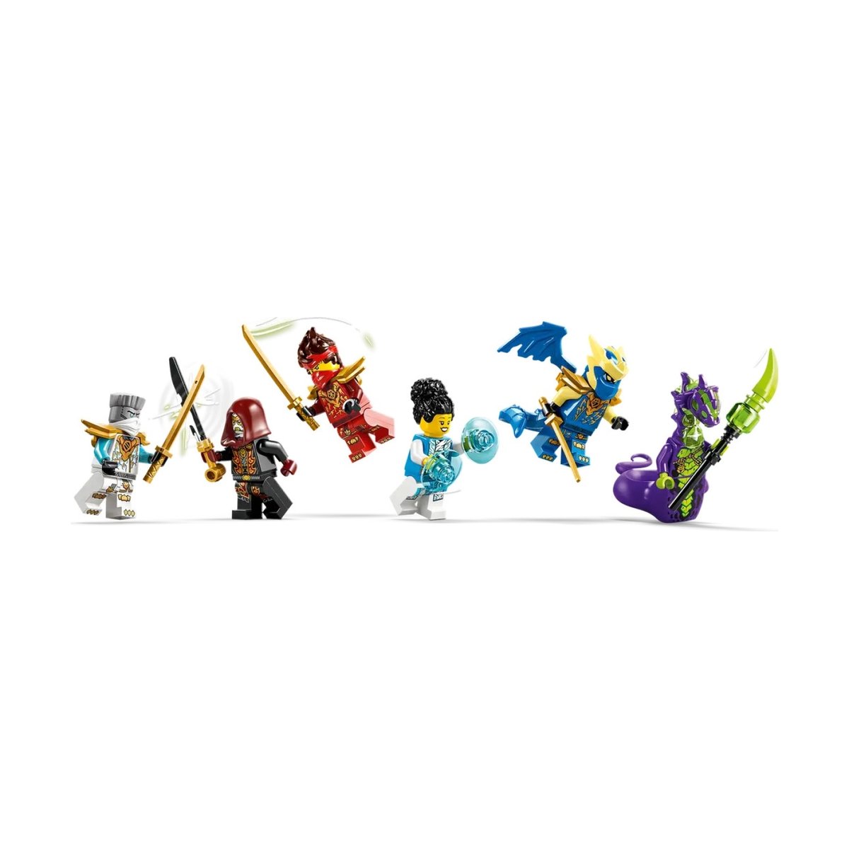 Ninjago La cabane et les véhicules des Ninjas multicolore, LEGO