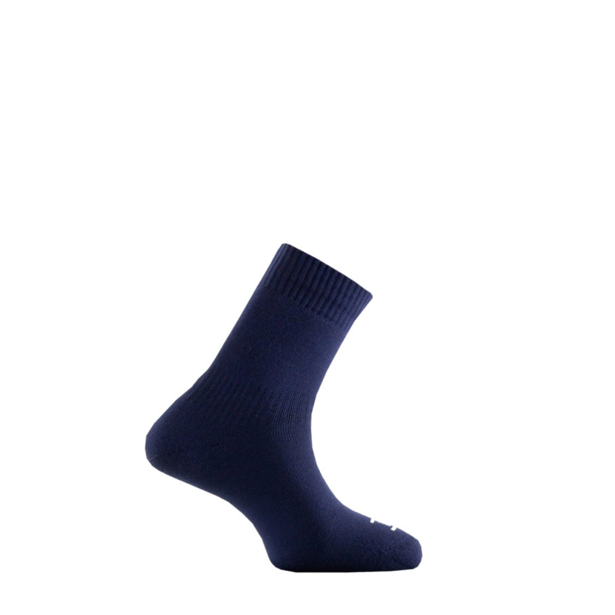 Mi-chaussettes toute bouclette Polar confort marine, THYO