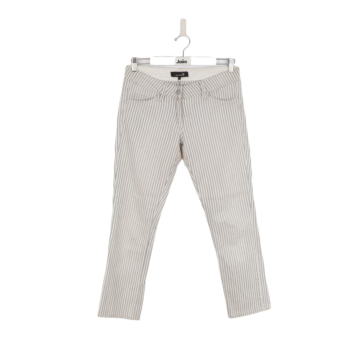 Pantalon slim - Bon État blanc, ISABEL MARANT