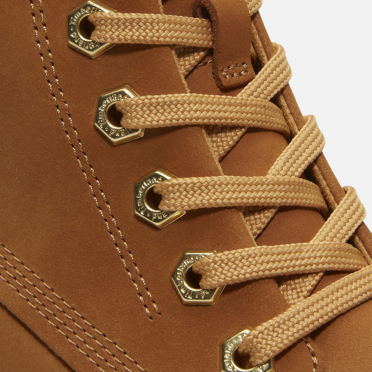 Bottines à talon, en cuir, STONE HEIGHTS MIS LACE miel, TIMBERLAND