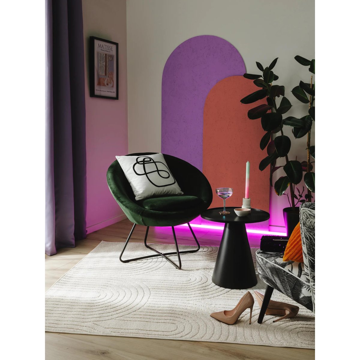 Tapis d'extérieur & intérieur MARS crème, BENUTA 