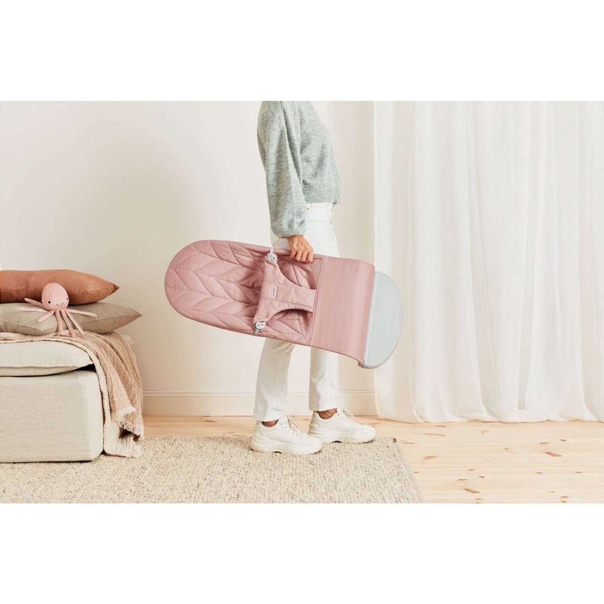 Pack Transat Bliss avec Arche de  jeux rose, BABYBJORN