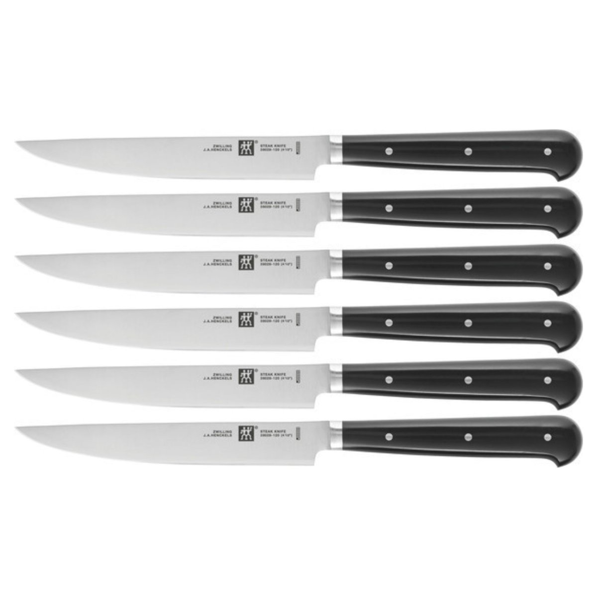 Couteaux à steak 6-pcs couleur unique, ZWILLING