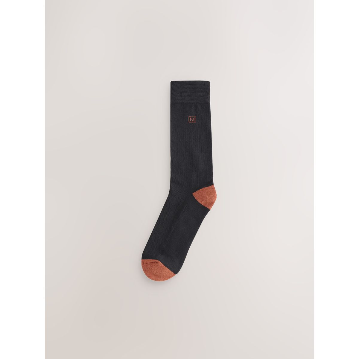Chaussettes à semelles rembourrées talon noir riche, NEXT