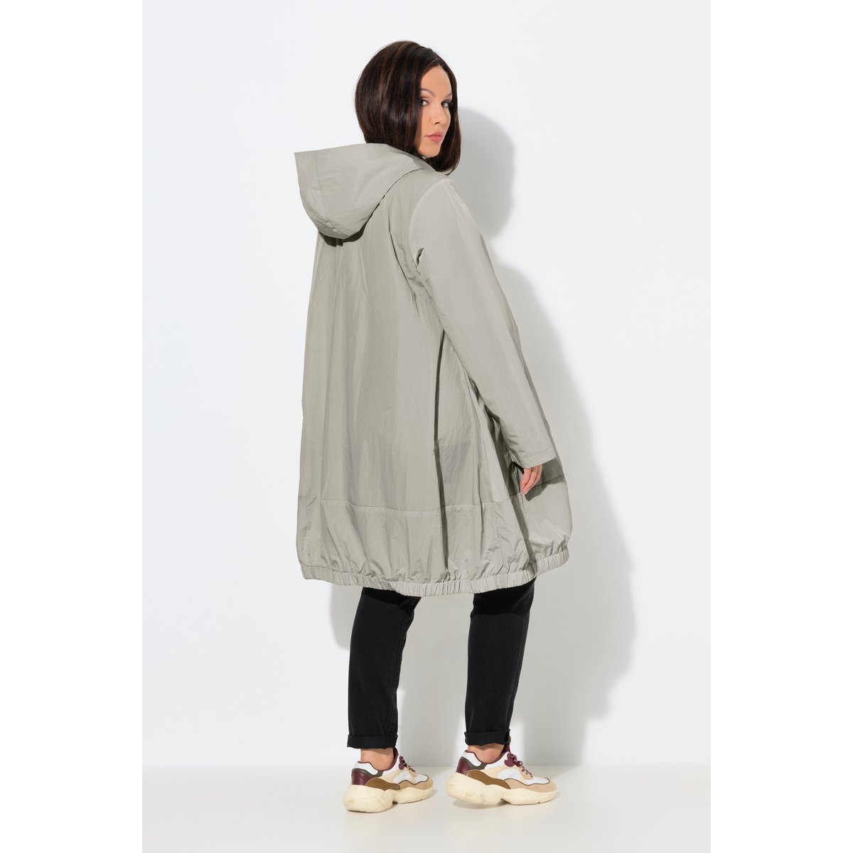 Parka d'été HYPRAR à capuche gris moyen, ULLA POPKEN