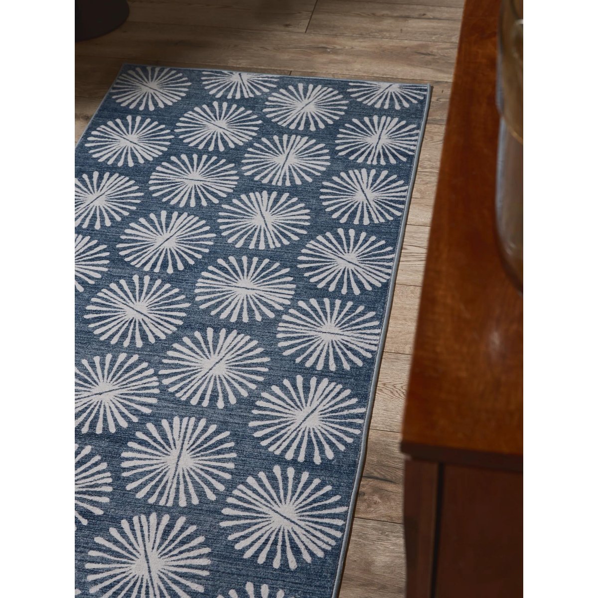 Tapis de couloir MILLY anthracite/gris, BENUTA 