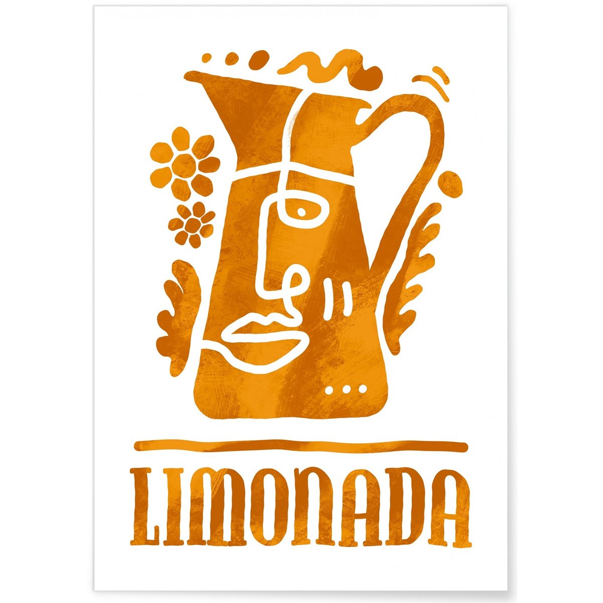 Affiche Limonada blanc, L'AFFICHERIE