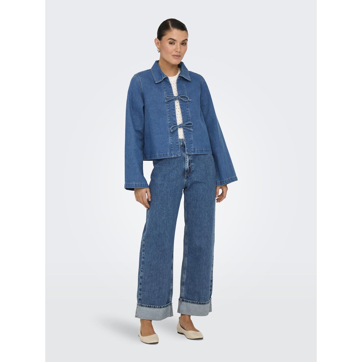 Chemise Habillée medium blue denim, ONLY