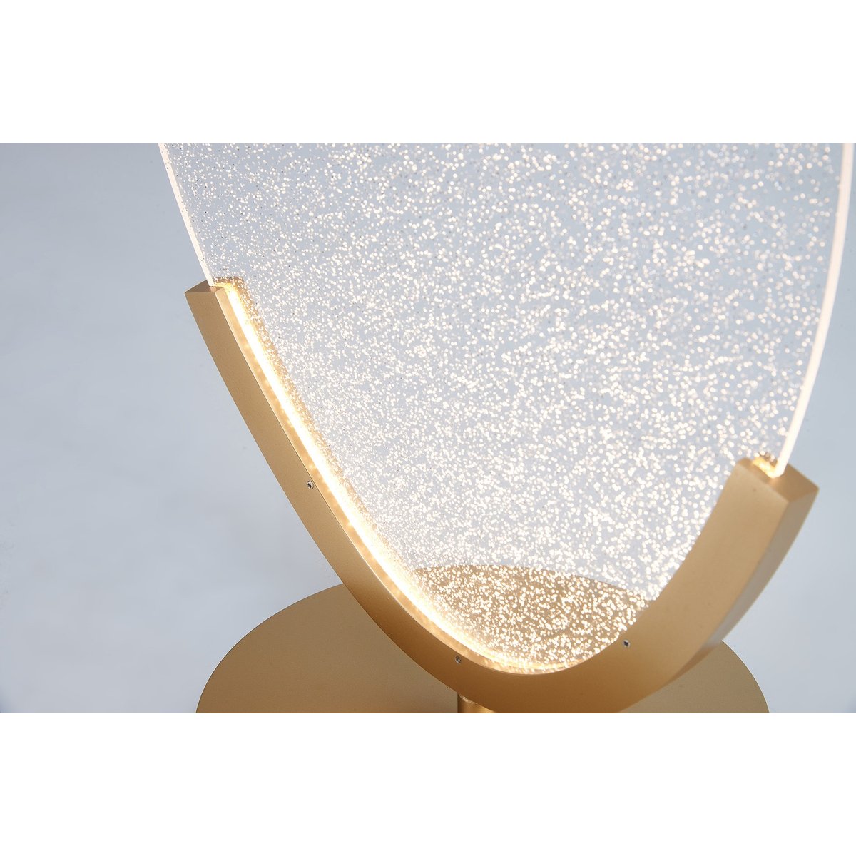 Lampe design en métal, OASIS doré, MANTRA