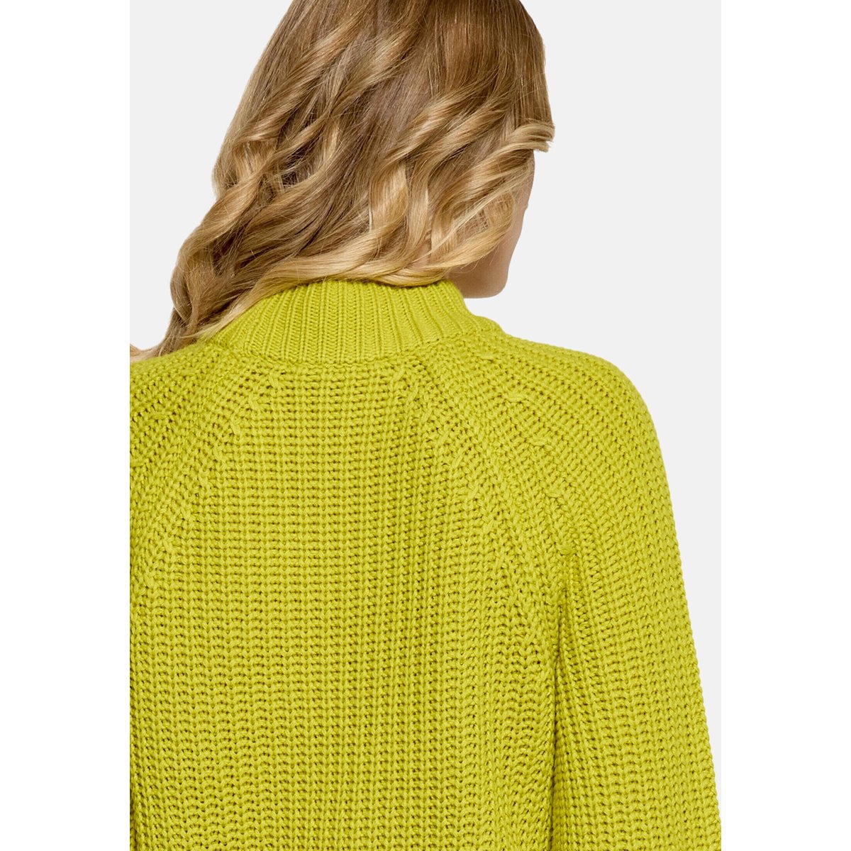 Pull-over en grosse maille avec structure apple green, BETTY & CO
