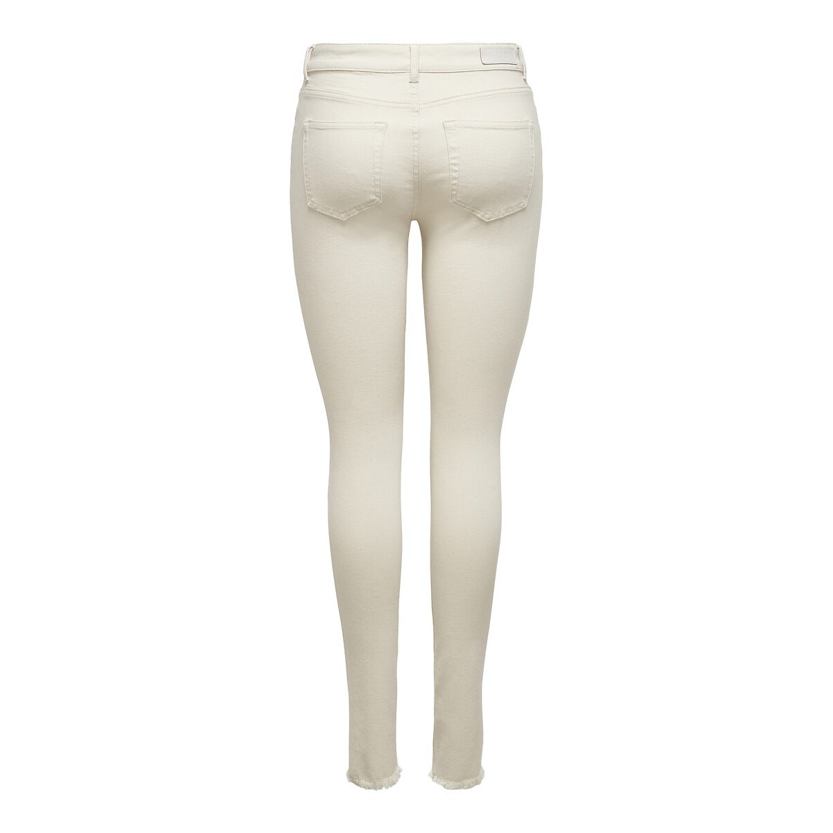 Jeans slim, fondo con frange ecru , ONLY