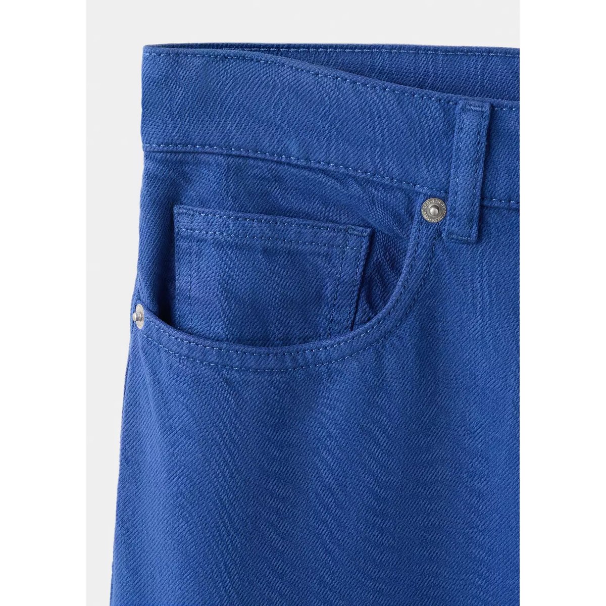 Jean large taille normale bleu, MANGO