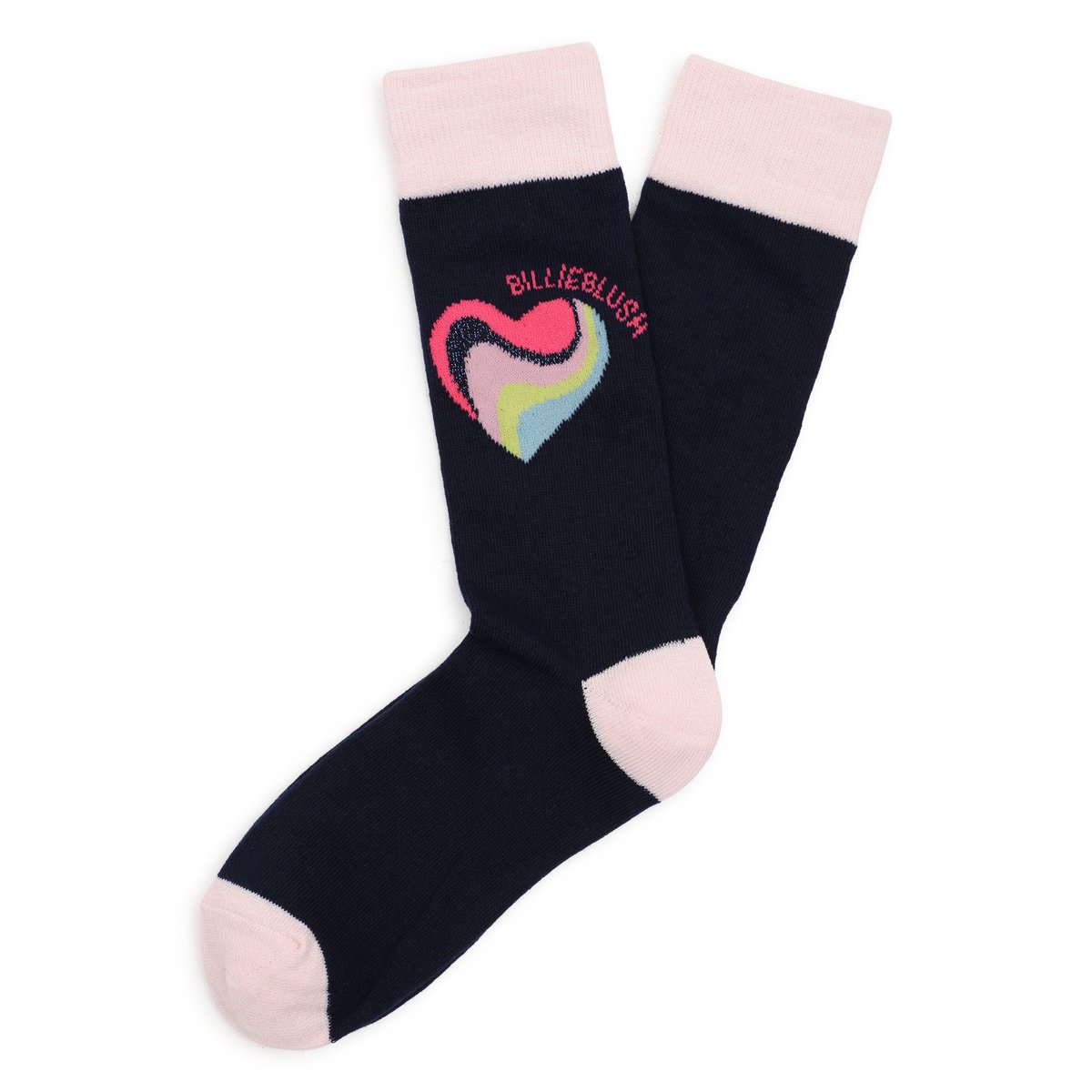 Chaussettes mi-haute indigo blue, BILLIEBLUSH