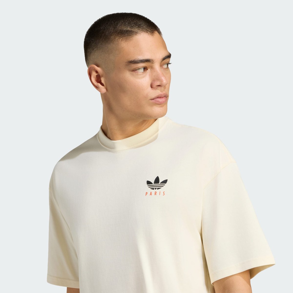 T-Shirt Graphique Ample Paris cream white, adidas Originals
