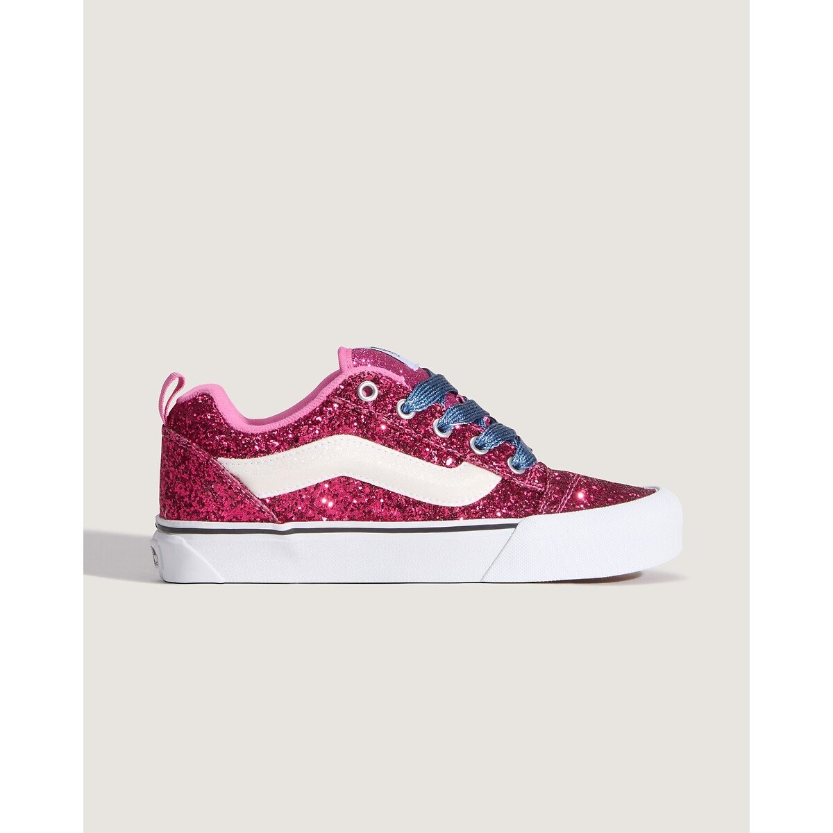 Baskets KNU SKOOL rose paillette, VANS