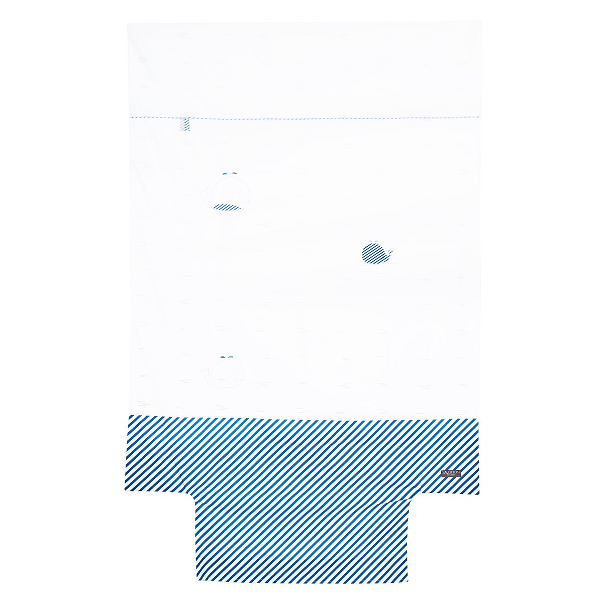 Housse de couette en coton blanc, SAUTHON