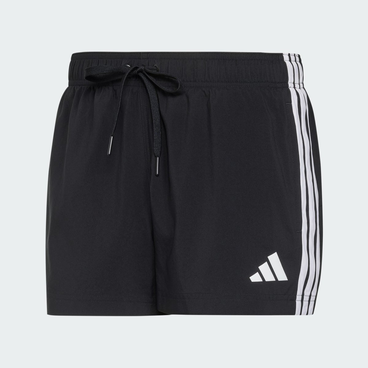Short De Bain 3 Bandes 12,7 Cm Short De Bain 3 Bandes 12,7 Cm black / white, ADIDAS SPORTSWEAR