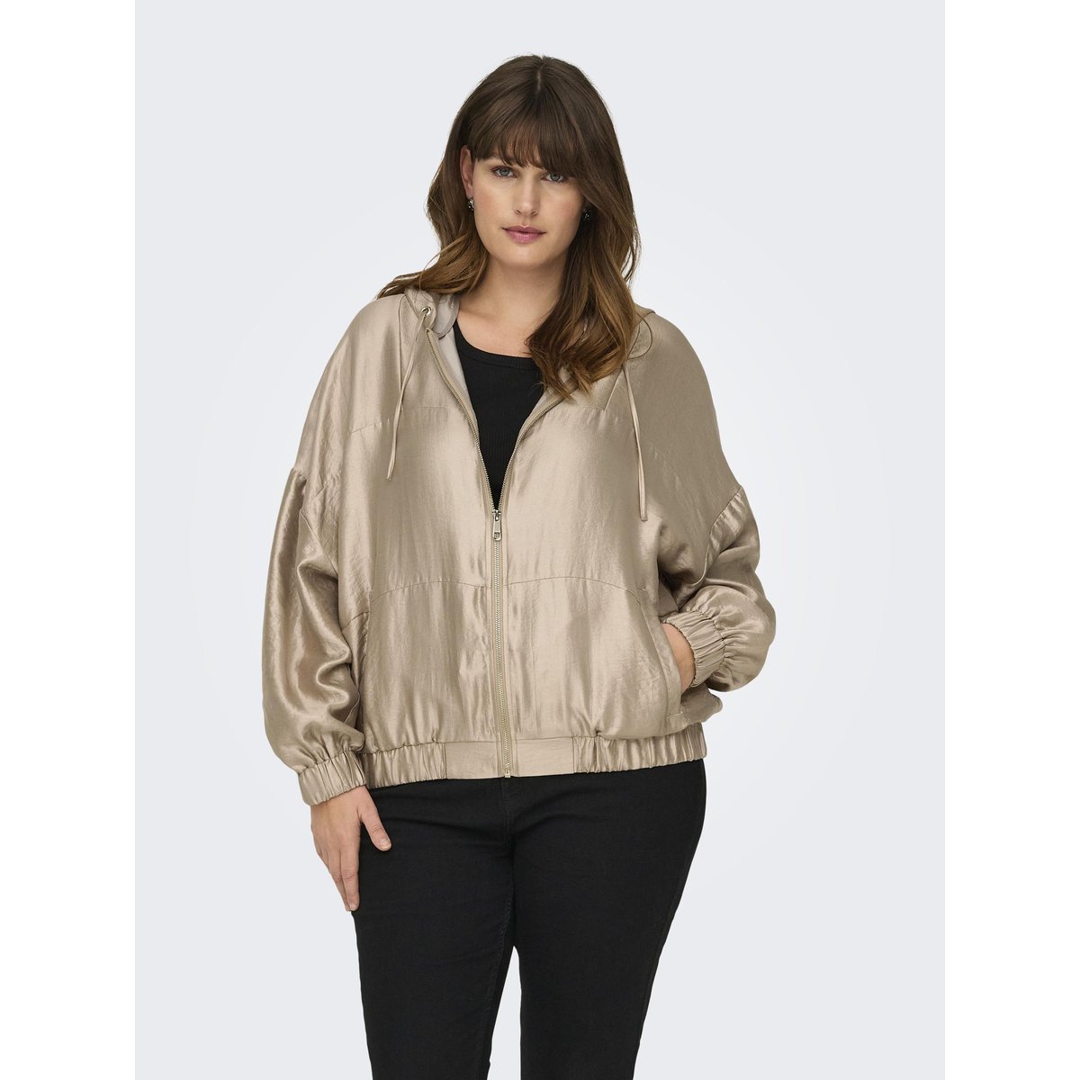 Veste Bomber cornstalk, ONLY CARMAKOMA