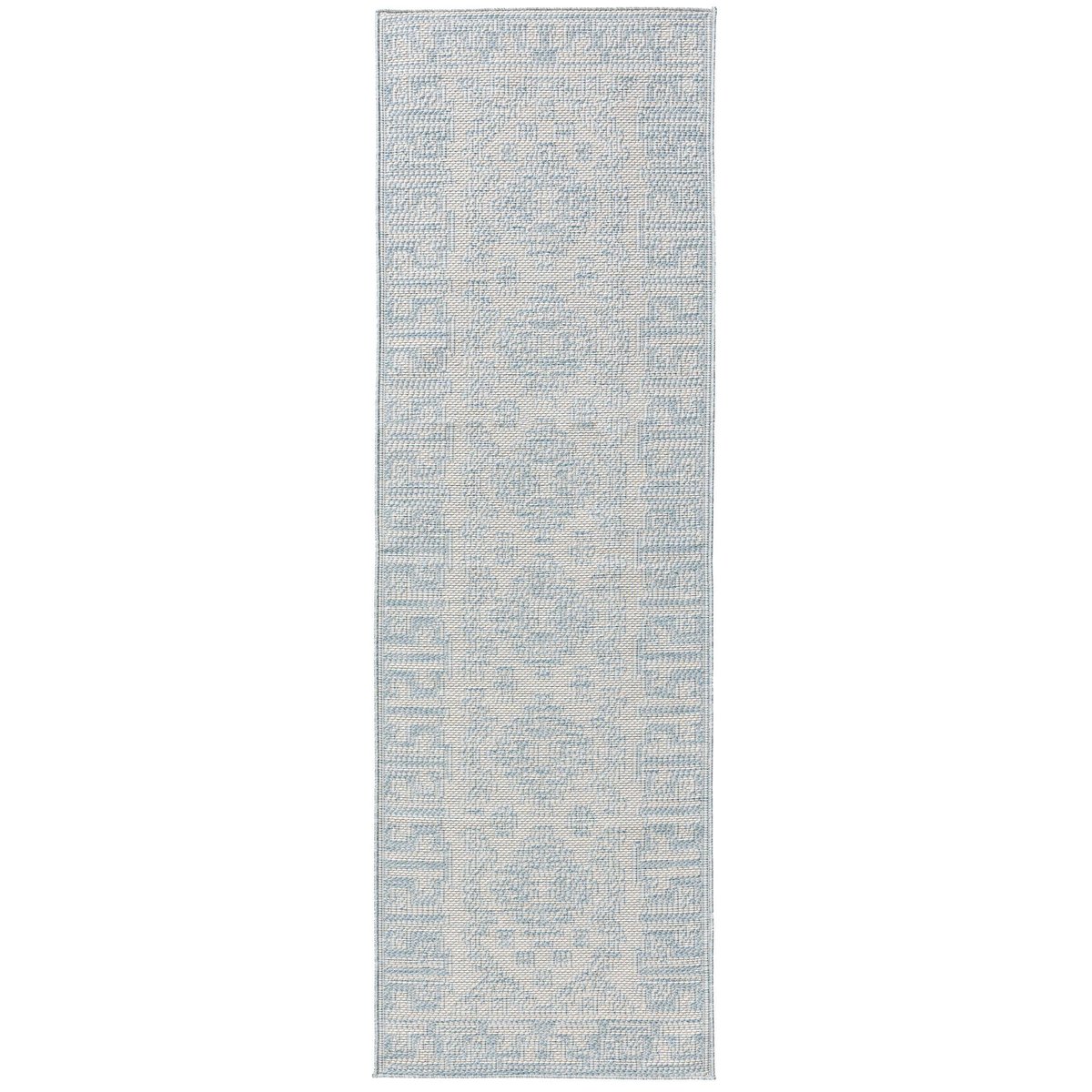 Tapis de couloir d'extérieur & intérieur BRONCO bleu, BENUTA 