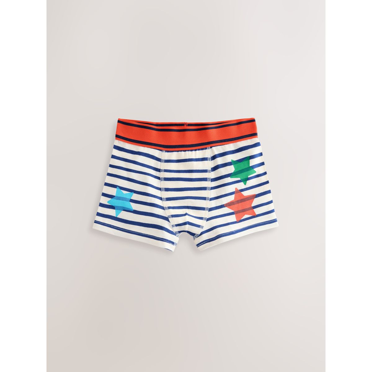 Boxers junior à motifs, lot de 5 multi-étoiles et rayures, NEXT