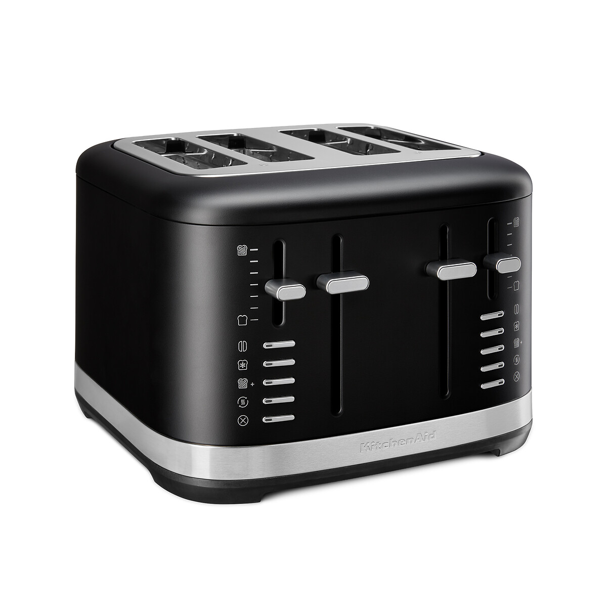 4-Slice Manual Control Toaster - 5KMT4109 black, KITCHENAID