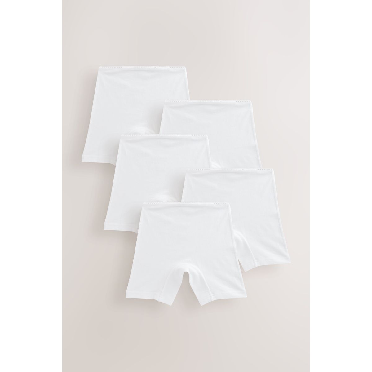 Shorty long, lot de 5 blanc, NEXT