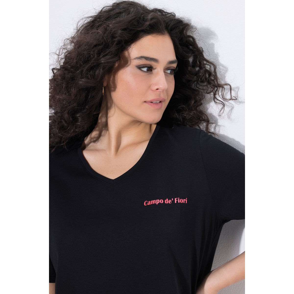 T-shirt Dolce Vita noir, ULLA POPKEN