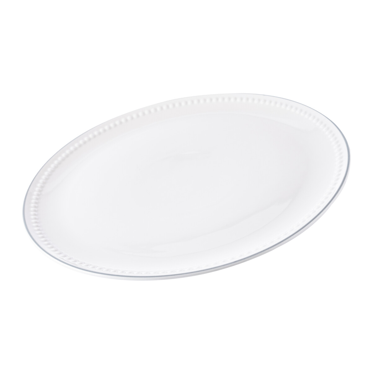 32cm Signature Round Serving Platter white, MARY BERRY