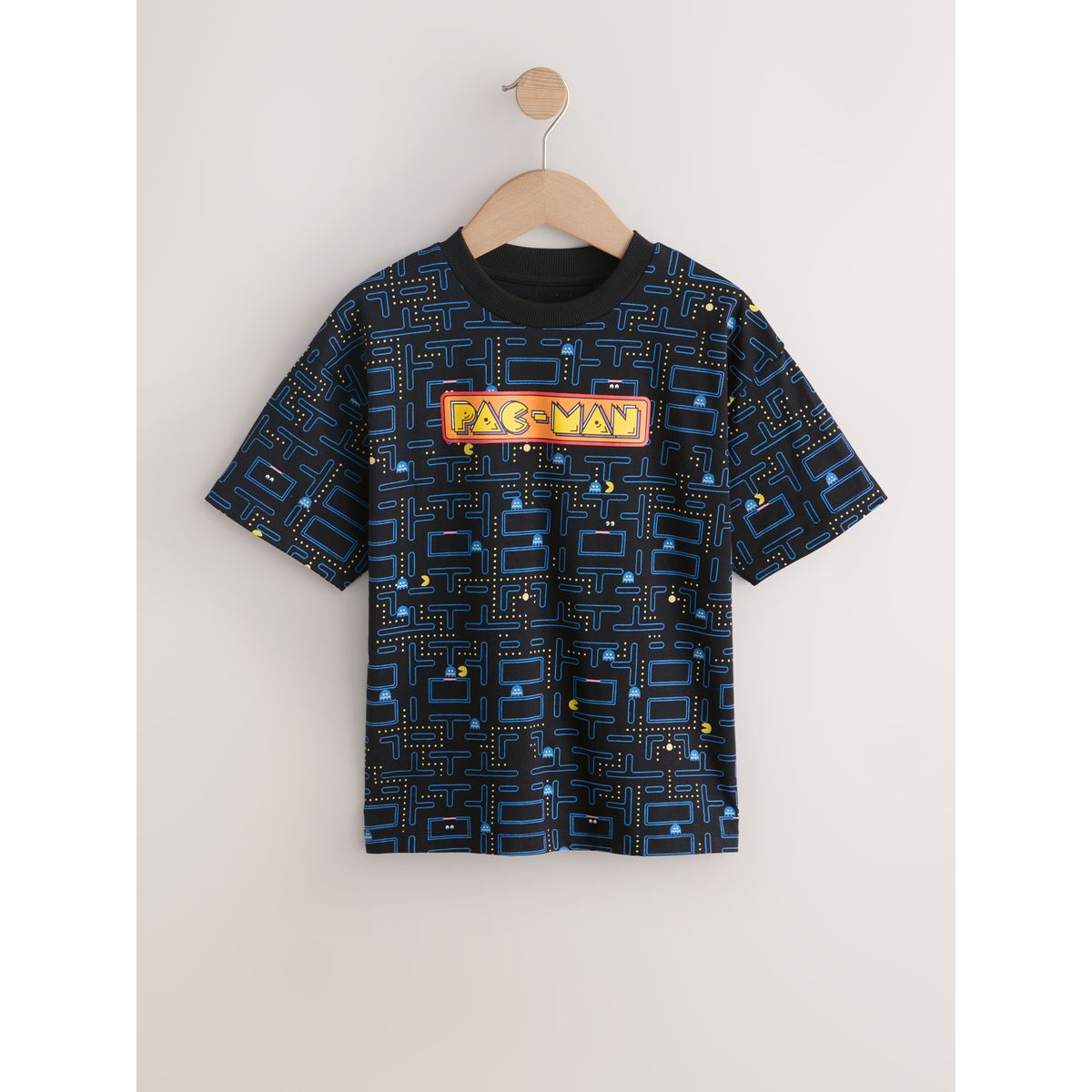 T-shirt pacman noir/multi, NEXT