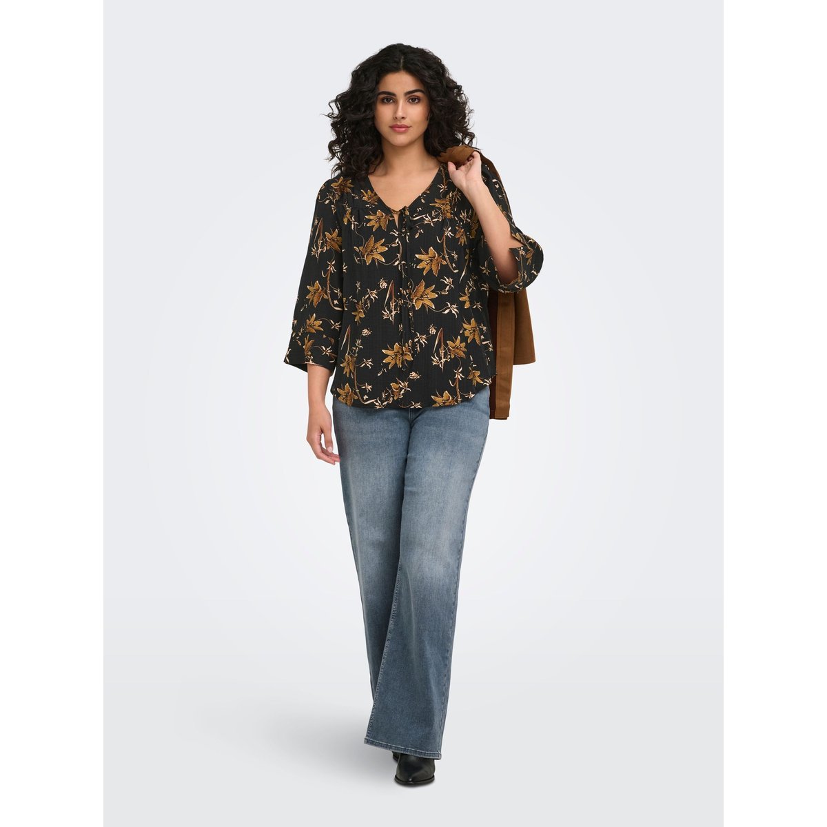 Blouse noire - black, ONLY CARMAKOMA