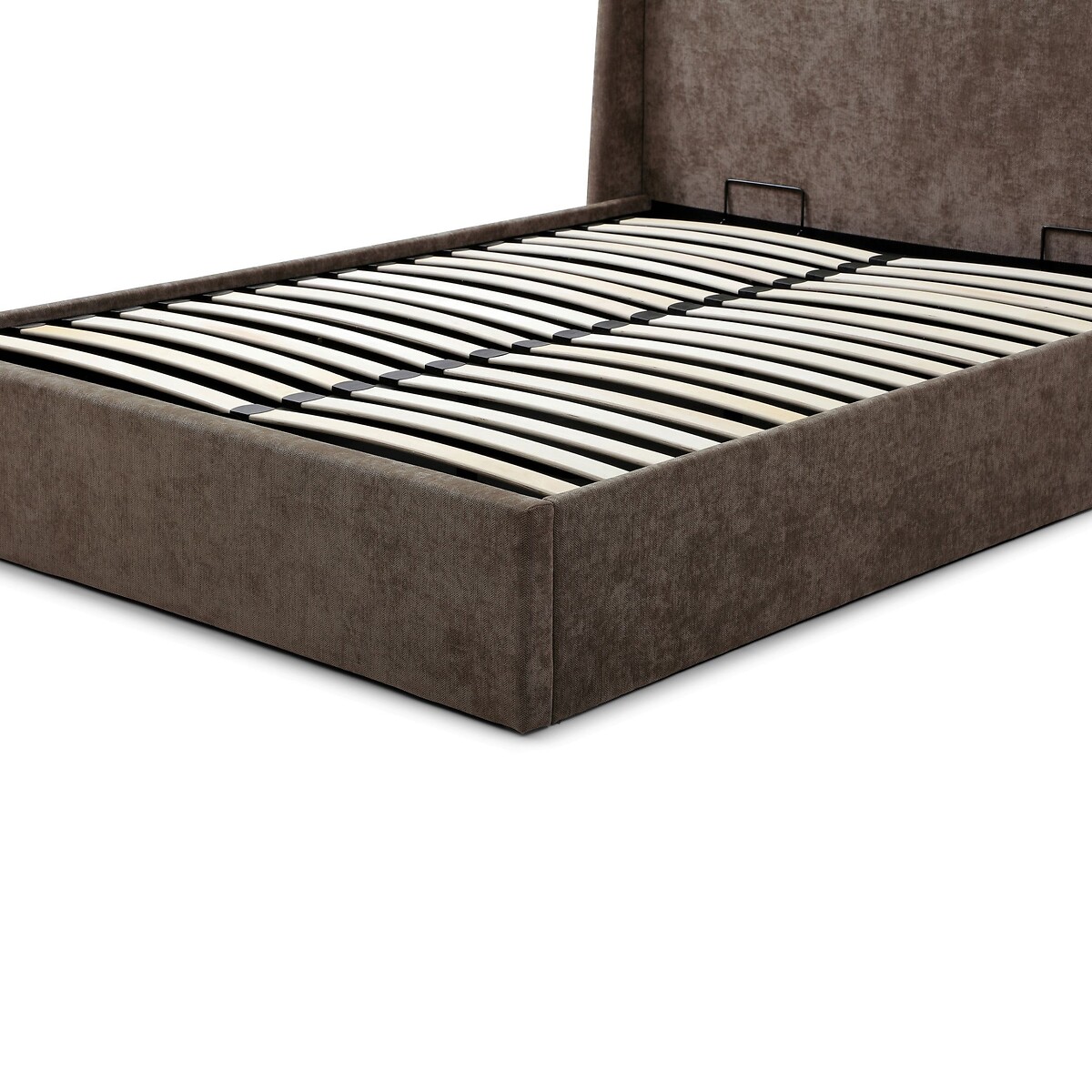 Austin Natural Herringbone Multi-Lift Ottoman Storage Bed mocha, ÉDITÉ