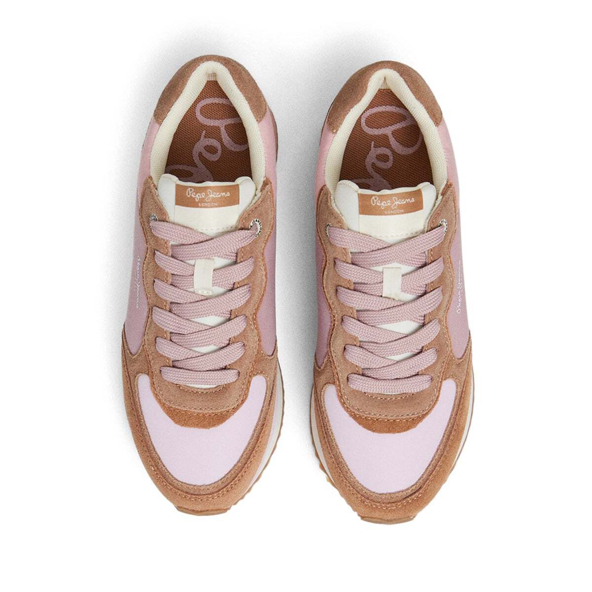 Baskets basses Rusper Mania brun cognac, PEPE JEANS